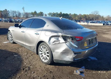 2014 Maserati Ghibli z USA, uszkodzony, nr VIN ZAM57XSA8E1103485